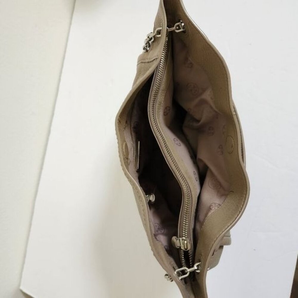 Tory Burch Britten Nude/ grey bag - Picture 12 of 16